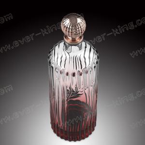 China Liquor Spirit Glass Bottle Logo Embossed Customized 750ml on sale