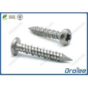 China Star Drive Pan Head 410 Stainless Steel Concrete Screws on sale