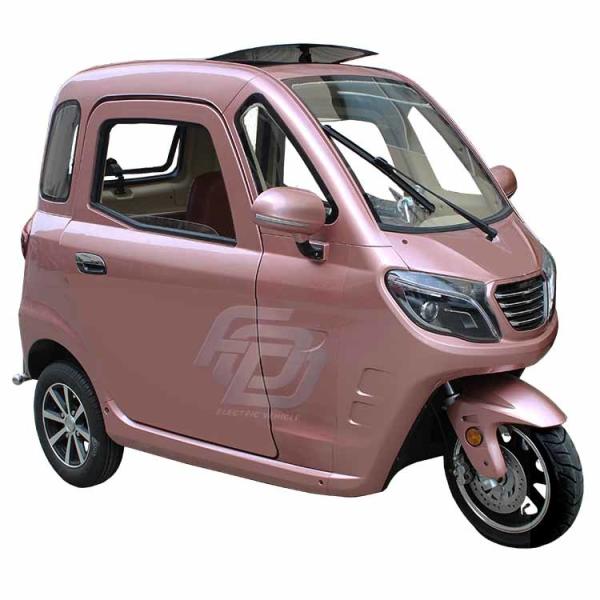 Buy Long Travel Range 60V 58Ah Enclosed Electric Trike at wholesale prices