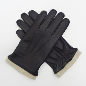 China Wholesale customized 100% genuine leather real sheepskin men leather gloves on sale
