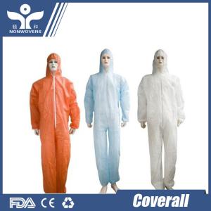 SBPP Disposable Protective Wear , CE ISO Non Woven Protective Clothing