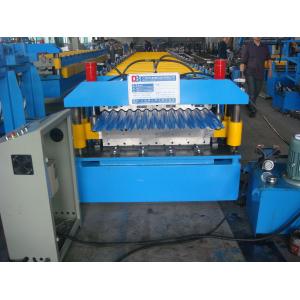 Roof Panel Sheet Metal Roll Forming Machine With High Speed And Low Labor