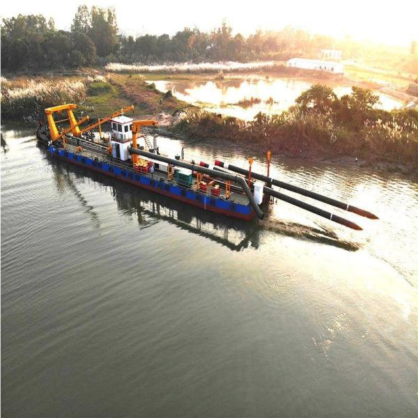 Shijiazhuang Pump hydraulic Cutter Head Mud Dredger for River Sand