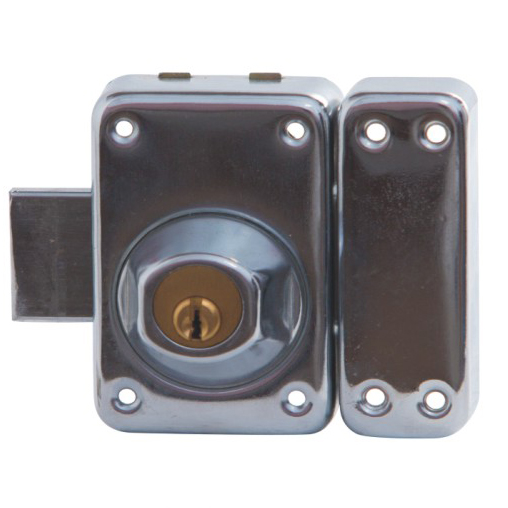 Outdoor Rim Lock Heavy Duty Rim Lock With Zinc Cylinder And Normal Keys