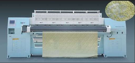 Buy Thin Mattress Quilting Machines With Rotary Hook LCD Touch Screen Computer Control System at wholesale prices