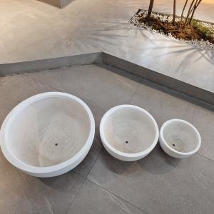 Fiber Clay Planters For Garden Durable And Modern Design