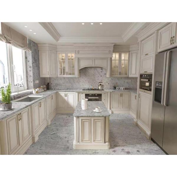 2700kg/m3 Granite Slab Modern Indian Kashmir White Cladding Natural Stone Cut-to-Size