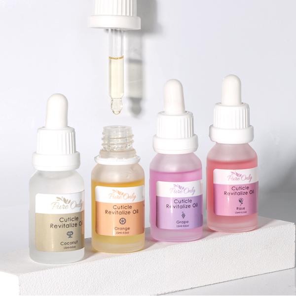 Moisturizing Nourish Nail Cuticle Oil Clear Oem Nail Organic Jojoba Oil Healthy Nail Care Serum With My Logo