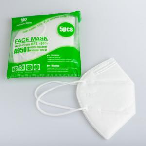 Dustproof Pm2.5 5 Ply Air Pollution Protection KN95 Mask