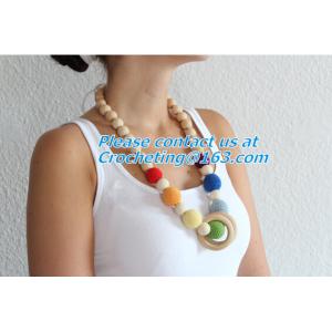 Breastfeeding toy for baby Teething Necklace Nursing Necklace Breastfeeding