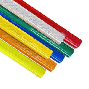 Eco Solvent Printing Permanent Traffic Sign Vinyl Diamond Grade Reflective