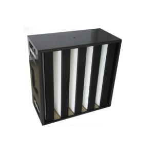 China 80%RH F8 F9 V Bank Filter ABS Plastic External Frame on sale