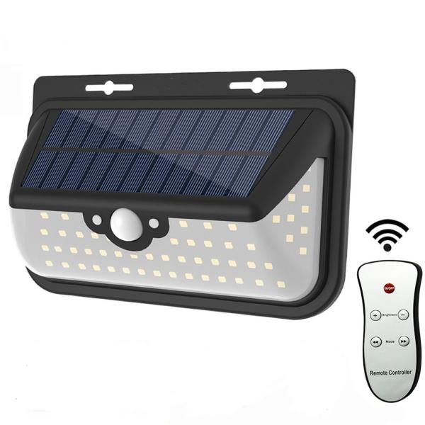 Buy Solar Lights Outdoor, Motion Sensor Light 68 Super Bright LED Wall Lights with Remote Control, Waterproof Solar Lights at wholesale prices