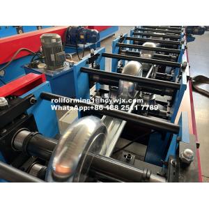 PLC And Converter Controlled Gutter Roll Forming Machine for Online Support