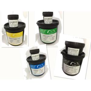 600PPM Photoimageable Solder Mask Oil Ink , Screen Printing Circuit Board Ink