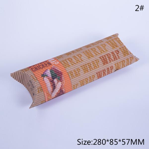 Buy Microwavable Kraft Paper Toast Bread Packaging Bag With Window at wholesale prices