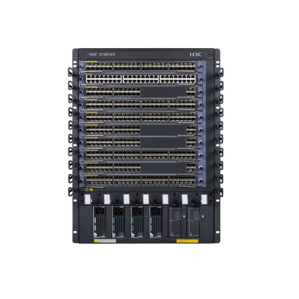 China High-Performance 10.8Tbps Data Center Switch Modular , Low-Latency & Scalable H3C LS-10510X on sale