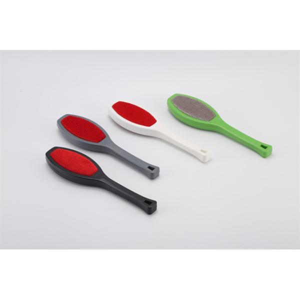 fabric lint brush for furniture 2-Sided Pet Hair Remover Double Sided Comfort-Grip Handle Sheet Cleaner Tool OEM