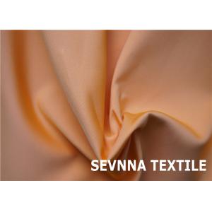 Plain Colours Eco Friendly Swimwear Fabric Two Way Elastic Circular Knit