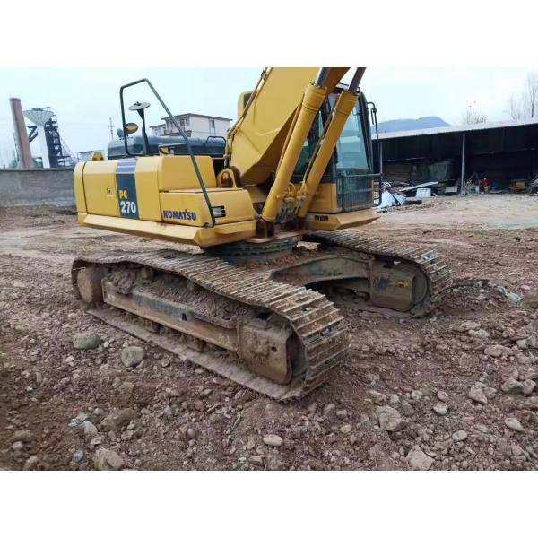 Import Secondhand Komatsu PC270 Excavator Digging Used 27ton Excavators