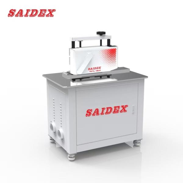 3.5kW 380v Two Groove Maker 45 Degree Acrylic Edge Polisher For PMMA / PE / PC /