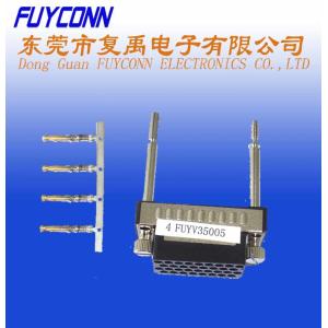 Female V.35 Crimp Housing Connector with Metal Shell And Screws Lock