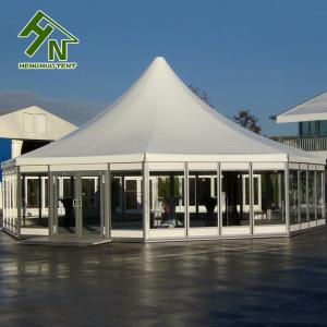 10m Diameter Luxury Multi Sided Tent VIP Lounge Aluminum Structure