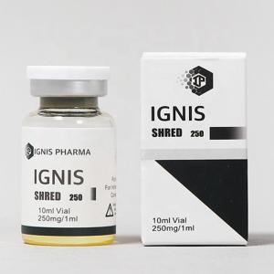 Hologram Self Adhesive 10ml Glossy Glass Vial Labels