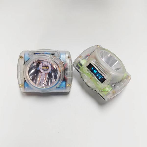 Rechargeable Led Miner Headlamp 25000lux IP68 Cordless Mining Light Safety Mine Lamp with Digital Display