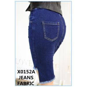 9.5oz 58 59" Width 98 Cotton 2 Spandex Yarn Dyed Indigo Denim Fabric