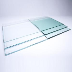 4-19mm CE Accredited Flat Bent Hardened Glass Tempered Glass Toughened Glass for