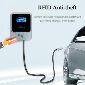 40A 48A 50A Wallbox EVSE SAE J1772 12KW US Electric Car Charger 9.6KW RFID 40