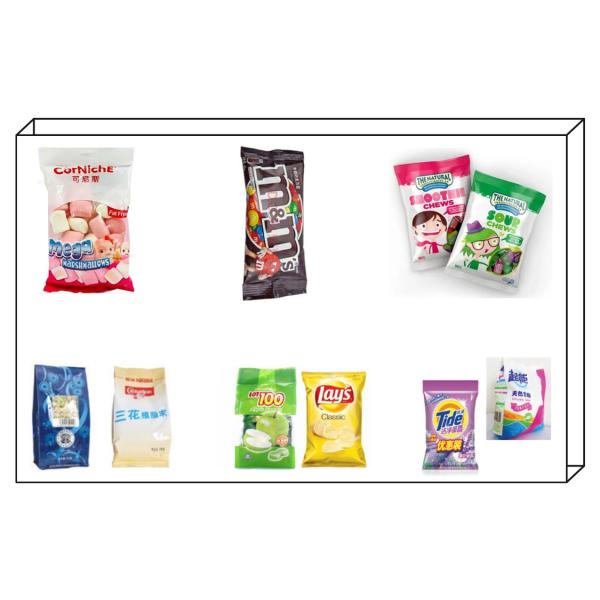 PD200 Weighing Packing Machine For Snack Food Popcorn Chocolate Bean Candy Fruit Jelly Gummy Nuts