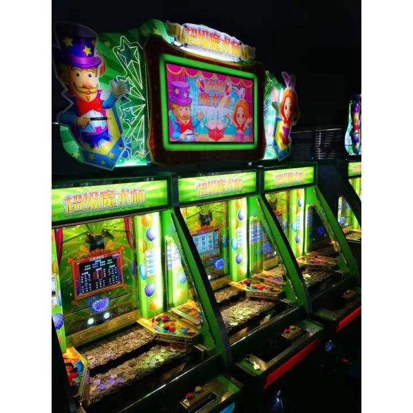 Buy OEM Casino Coin Dozer Machine , Bilingual Penny Pusher Machine at wholesale prices