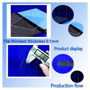 High Temperature Resistance Frosted Quartz Disc Clear Quartz Glass Plate With