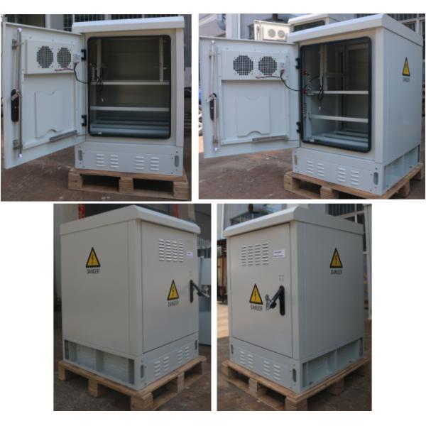 IP55 Waterproof Dustproof Outdoor Power Enclosure With Rectifer Battery