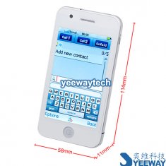 HiPhone H7 Quad Band Dual Cards Dual Standby Dual Cameras Color TV Bluetooth