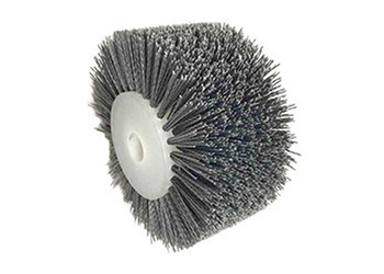Buy Deburring Polishing Machine Industrial Nylon Abrasive Cylindrical Brush Roller at wholesale prices