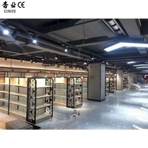 Reliable Quality Supermarket Gondola Shelf With End Shelf Heavy Duty Cold-rolled