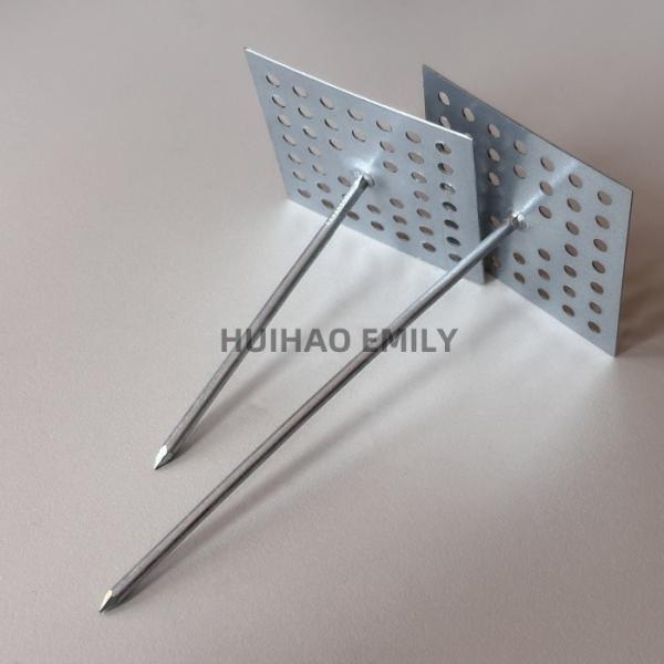 12Ga Stainless Steel Perforated Base Insulation Pins For HVAC System