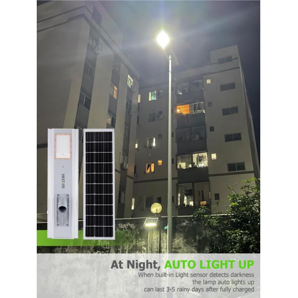 700w 500w Aluminum Integrated Led Solar Street Lights For 8m 10m Height Lighting