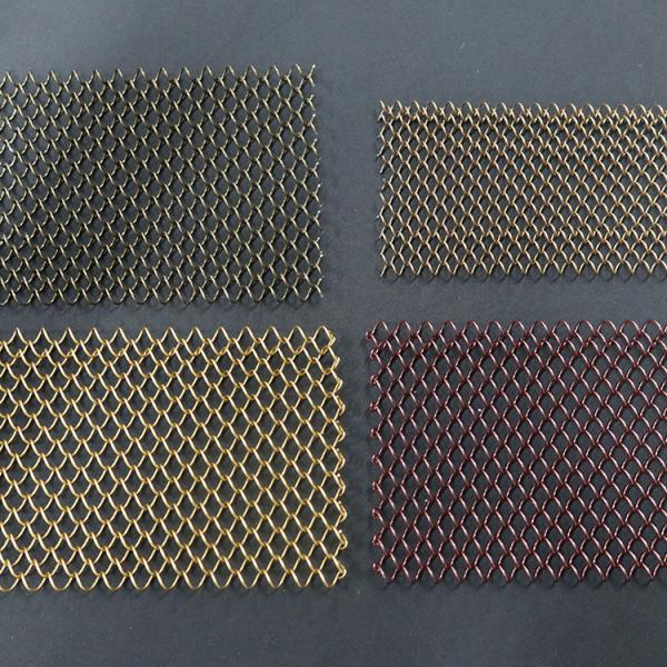 Professional Light Weight Aluminum Metal Decor Wire Chain Mesh Curtain For Hotel Ceiling Decoration