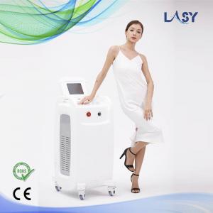 Quality Diode 808 Laser Hair Removal Permanent Machine , Cosmetology Laser Depilation Machine for sale