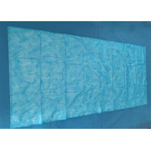Blue Color Disposable Medical Sheets , Medical Bed Sheets 40 - 100gsm
