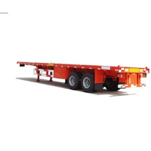 30t-50t Load Capacity Flatbed Skeleton Semi Trailer Customization