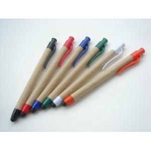 High Quality Eco Recycle Paper Barrel Ball Pen with stylus