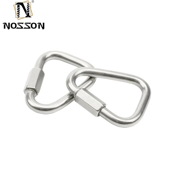 Stainless Steel Quick Link for Chain Connector Heavy Duty Industry Machine Long Lasting Metal Material