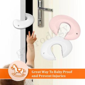Silicone childproof Cartoon Door Stopper for baby finger pinching protection