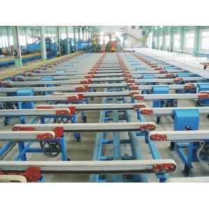 Felt conveyor belt suitable for aluminum profile industry