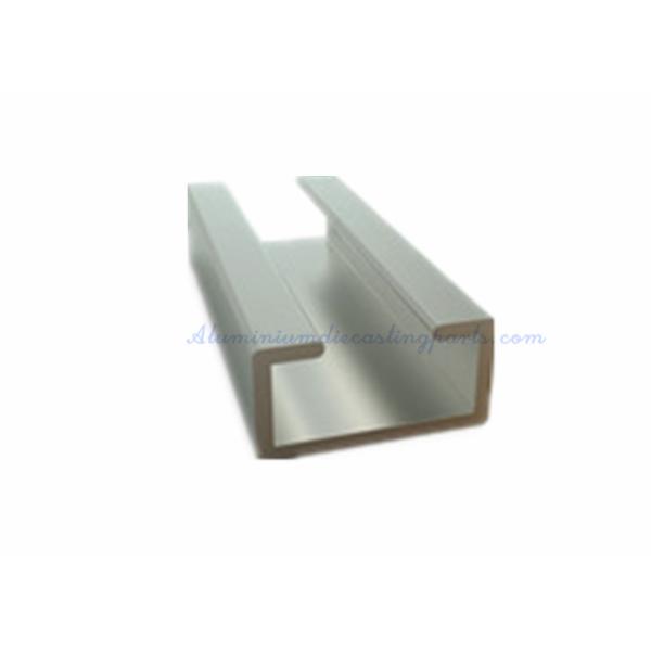 Buy Anodizing Silver Extruded Aluminum Channel For Door And Window at wholesale prices